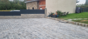 pose de pavé réalisée par CRFC