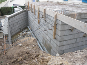 création d'un garage par CRFC